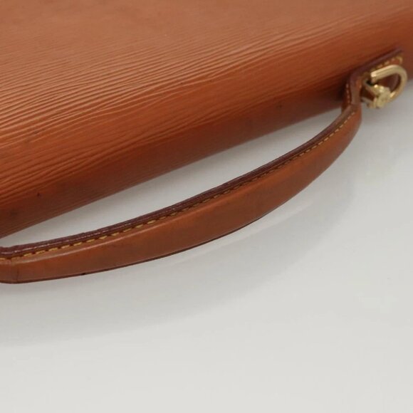 LOUIS VUITTON Epi Porte Documents Bandouliere Zipangu Gold - Picture 7 of 15